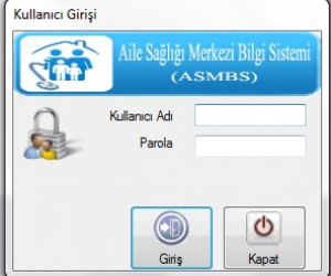 Aile Sağlığı Merkezi Bilgi Sistemi V1